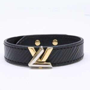 Louis Vuitton Bracelet LV Twist 17 ) Black